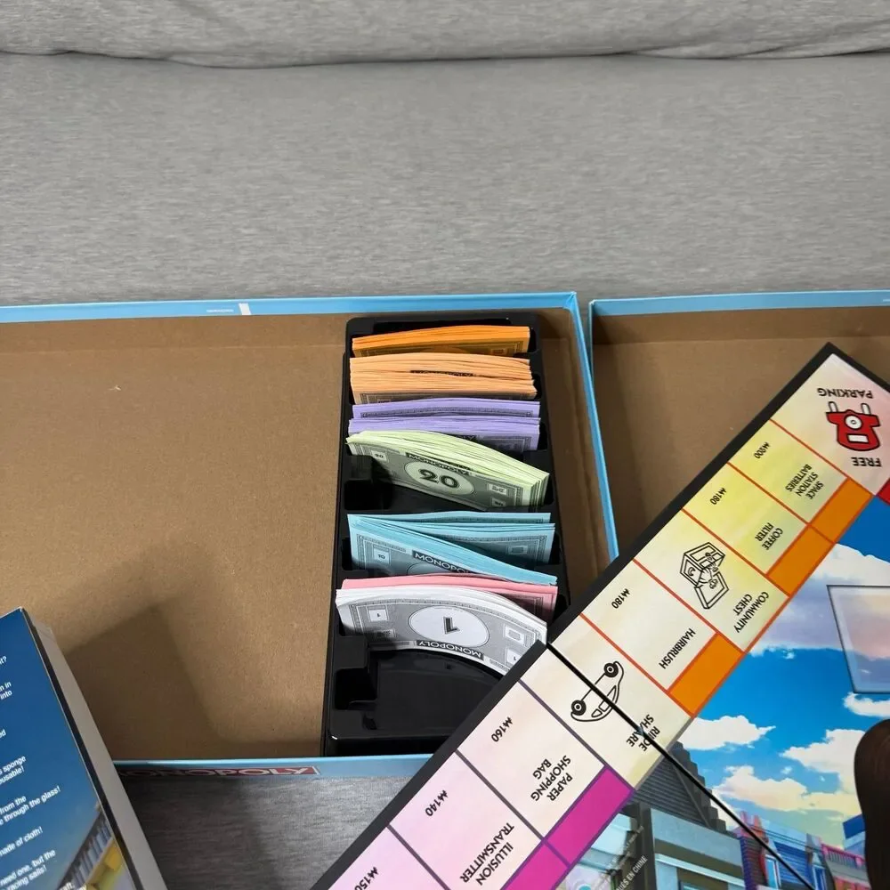 Hasbro Ms. Monopoly Board Game Collectors Women Investors Complete Game